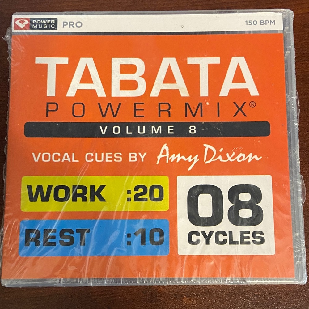 Tabata Powermix Volume 8 CD - Orange